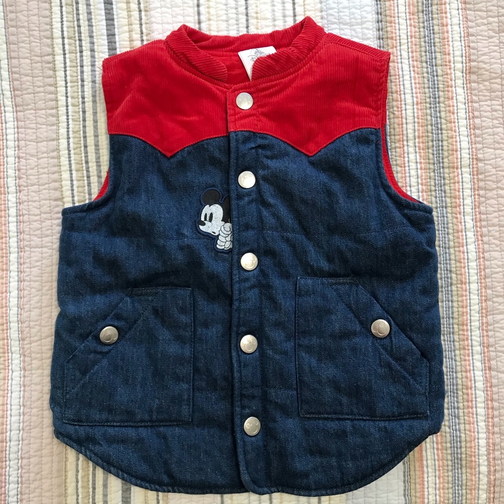 Disney Mickey Mouse Quilted Vest